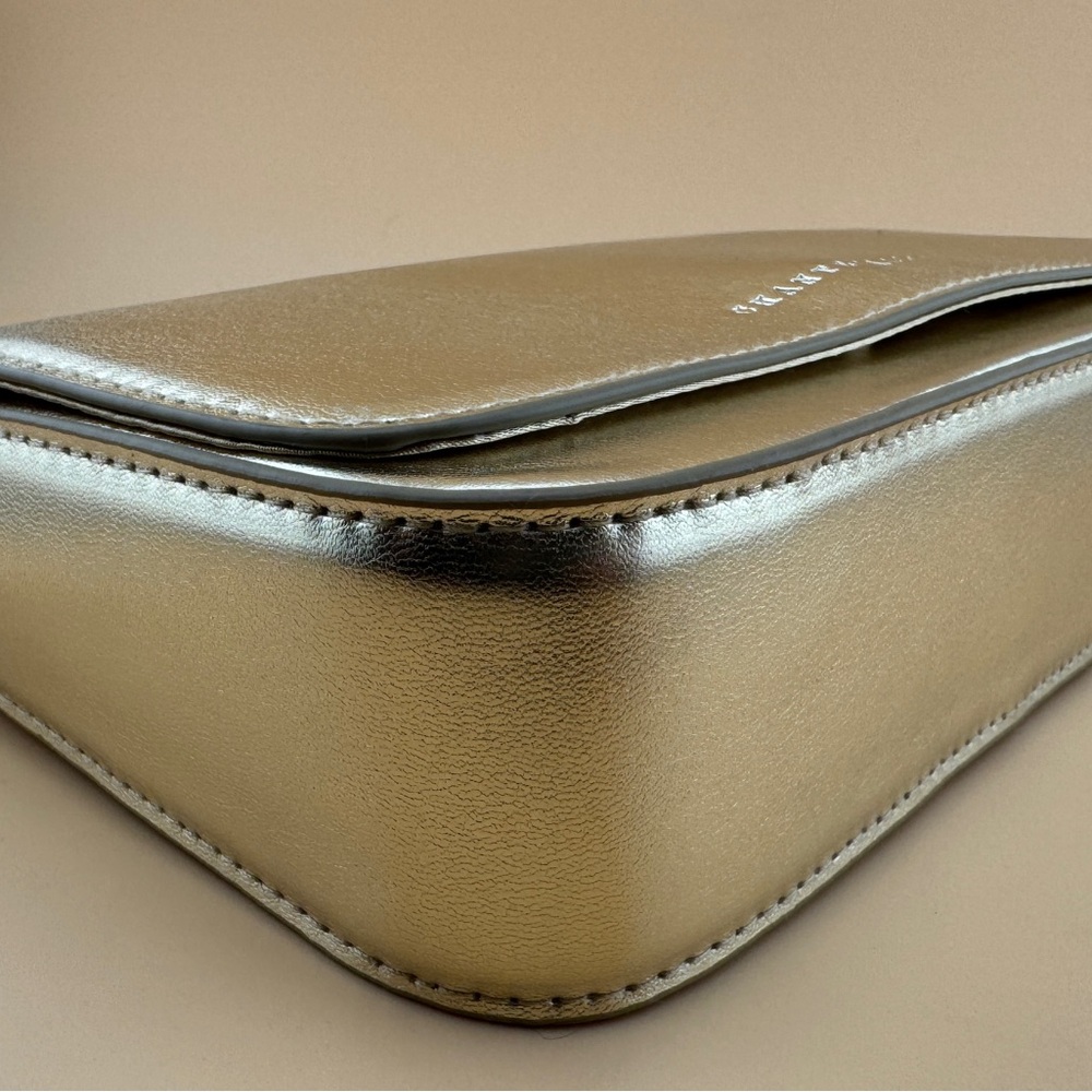 Chantecaille Metallic Gold Make Up Bag - Picture 10 of 10